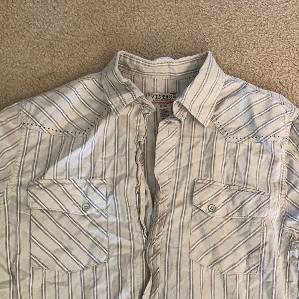 Striped button down - Picture 2 of 3